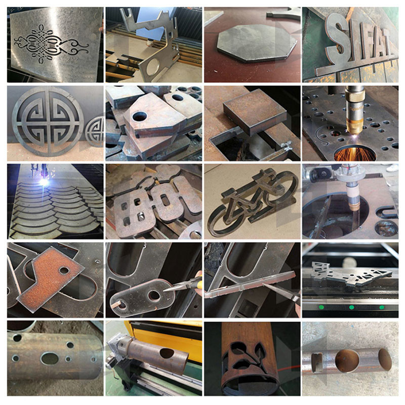 High Speed CNC Plasma Cutting Machines 5ft*10ft 12mm Starfire Controller With Water Table