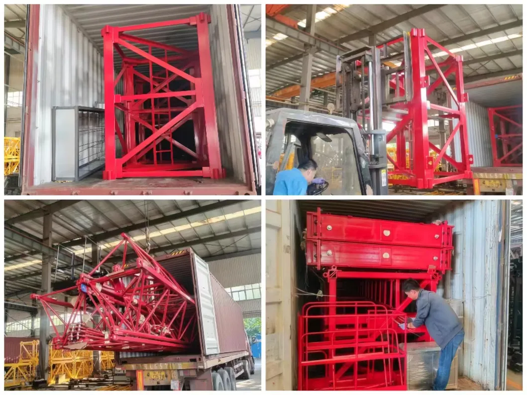 Hot Sale China Biggest The Second Used Zoomlion Tower Crane Manufacturer Brand for Sale 7020 12ton