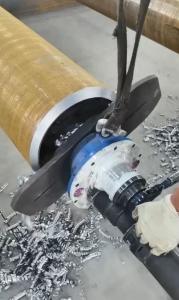 China Internal Expansion Portable Pipe Beveling Machine Electric Chamfering wholesale