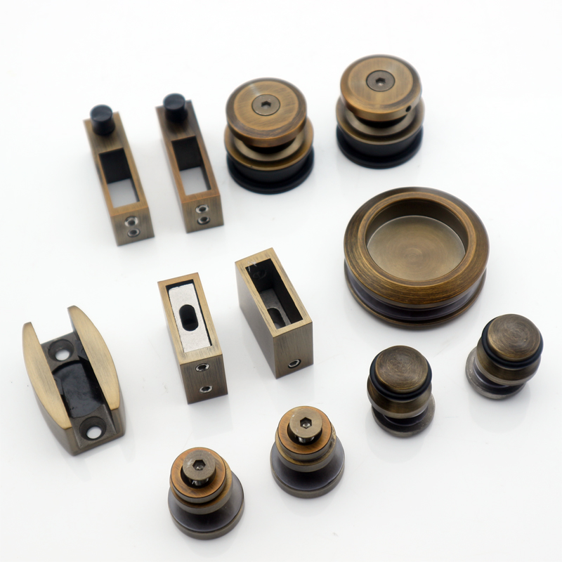Round Shower Sliding Fitting Door Accessory Barn Door and Hardware Kit