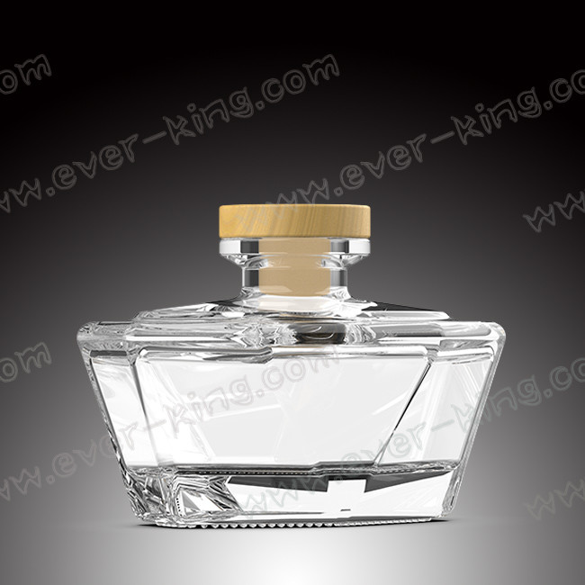 Extra Flint Rum Glass Bottle 750ml With Cork Cap