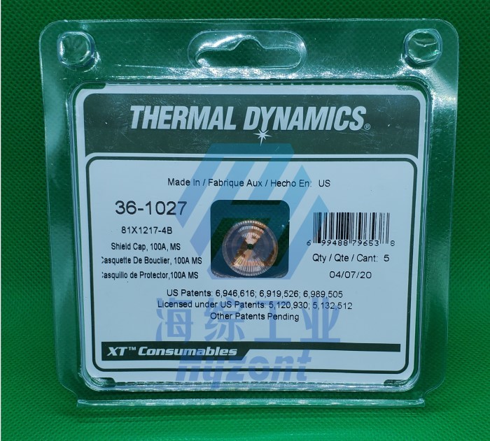 Plasma Cutter Parts 36-1027 Thermal Dynamics XT301 Shield Shiel