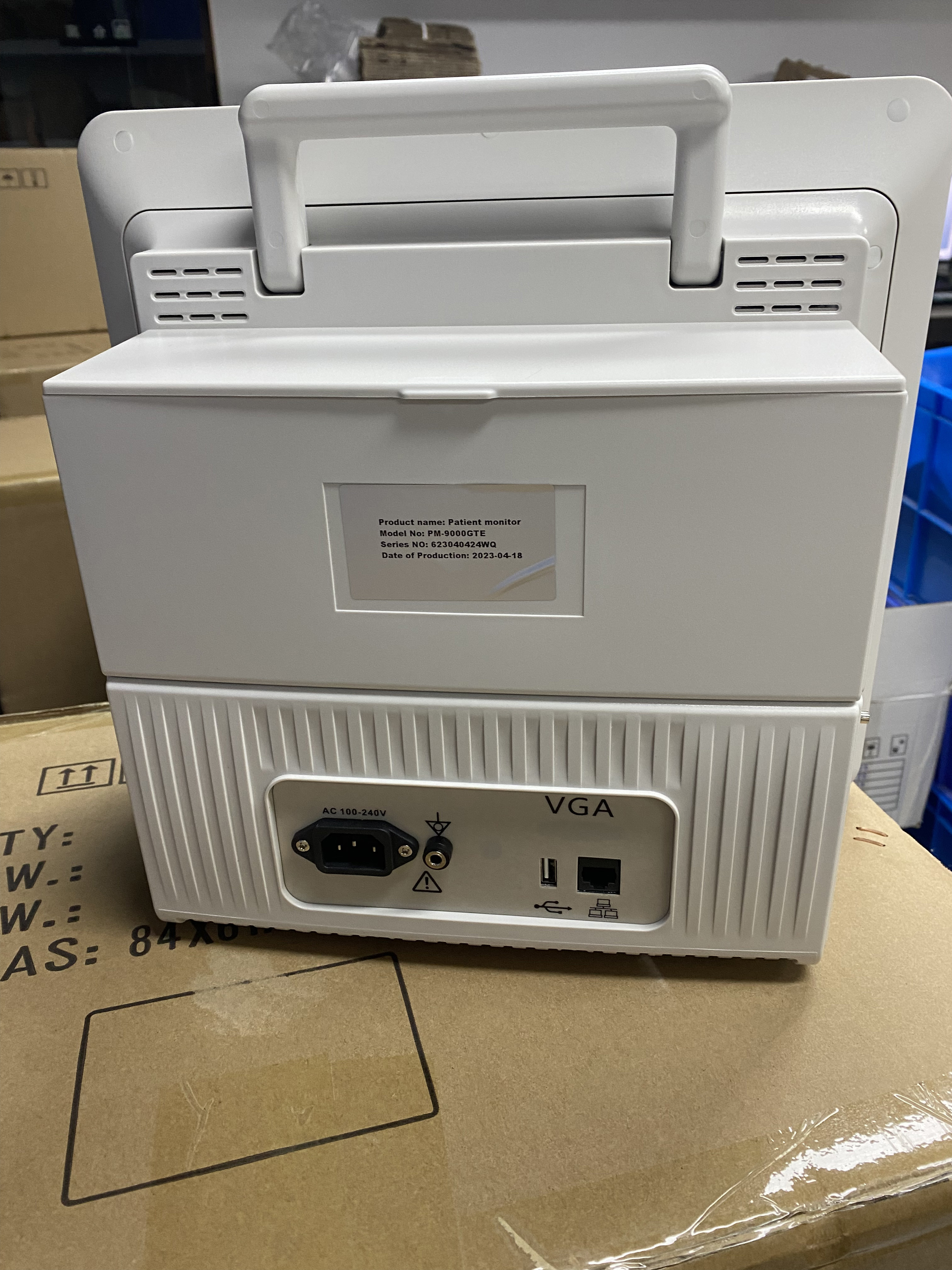 PR Multi Parameter Veterinary Monitor with Internal Memory Bluetooth Connectivity