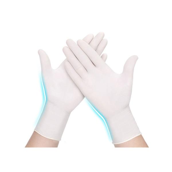 Anti Coronavirus Disposable Protective Gloves , Medical Hand Gloves Ce