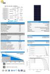 150W,155W,160W,165W,170W,175W,180W,185W 18V Polycrystalline photovoltaic module