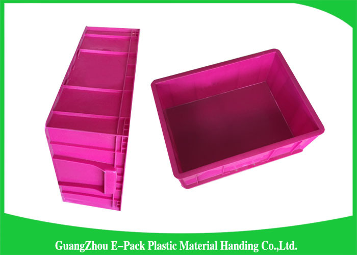 Durable Plastic Stackable Containers Tote Storage System 480*355*170mm
