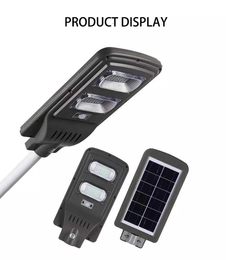 RoHs 6500k 30 W 60 W All In One Solar Street Light For Courtyard