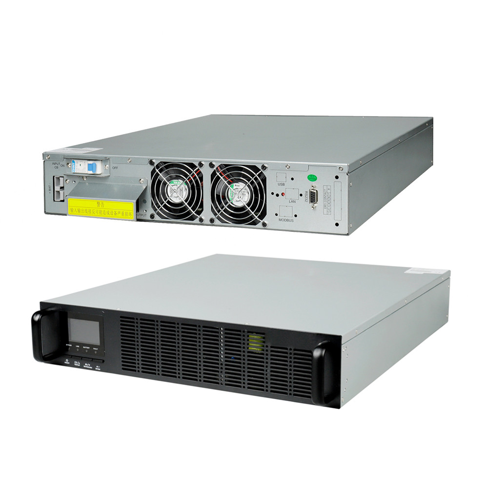 Small 220V 1800w 19 Inch Rack Mount UPS Battery Backup Power Supply