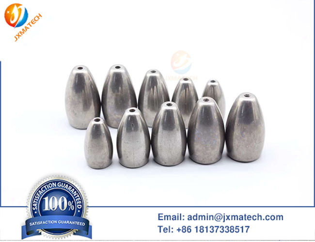 Slotted 90WNiFe Heavy Tungsten Alloy Fishing Pendant