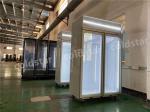 R290 Supermarket Upright Refrigerated Showcase Freezer