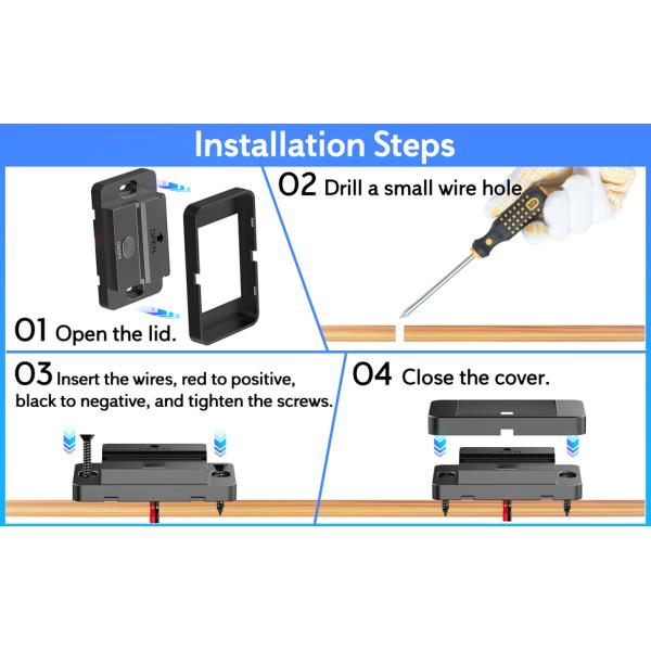 12V USB C Power Outlet RV Phone Charger Dual QC Port With Flat Installation