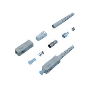 China Male Female SC Fiber Optic Connector Kits Optical Cable Connectors wholesale