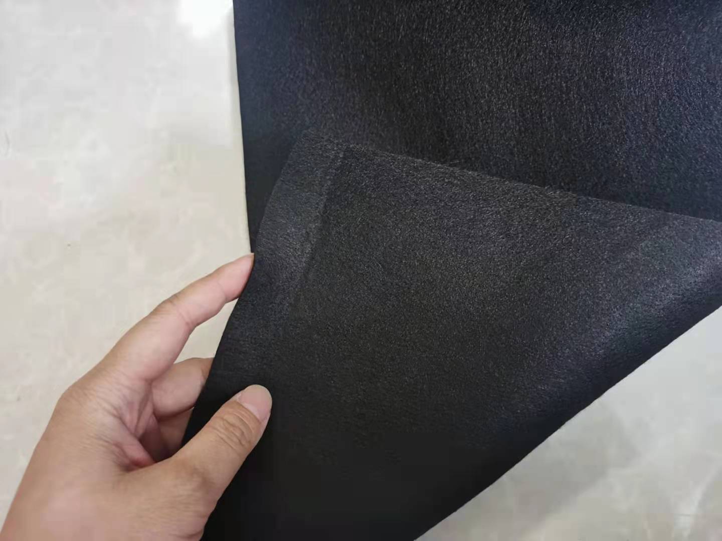 Harcoal Activated Carbon Fiber Non-Woven Fabric With 100% Polyester