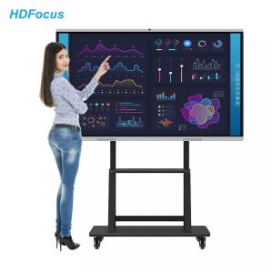 China 3840x2160 86 Inch Interactive Whiteboard Smart Panel For Classroom wholesale