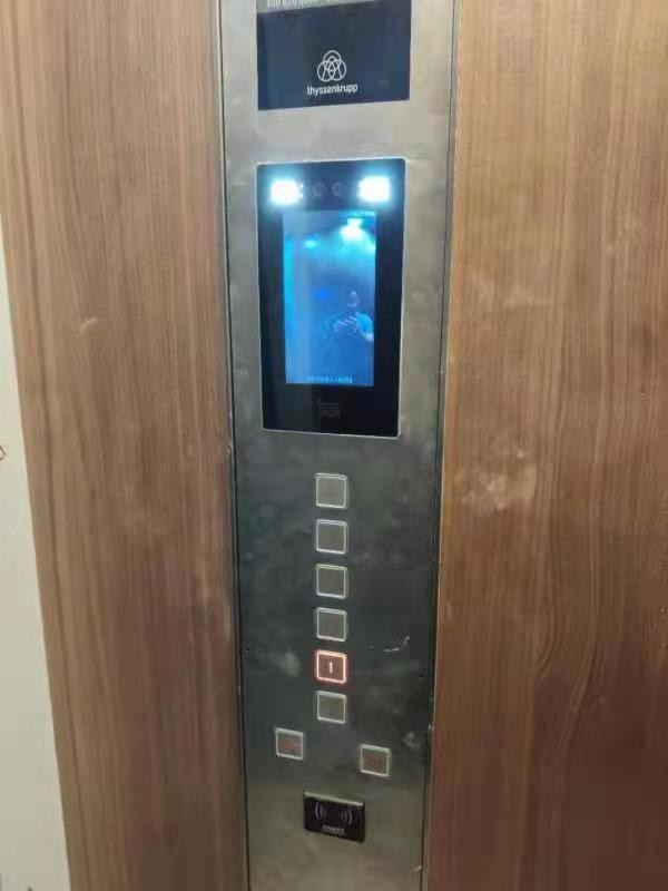 64 Floors Face Recognition Terminal Elevator Controller Board Dual Cameras