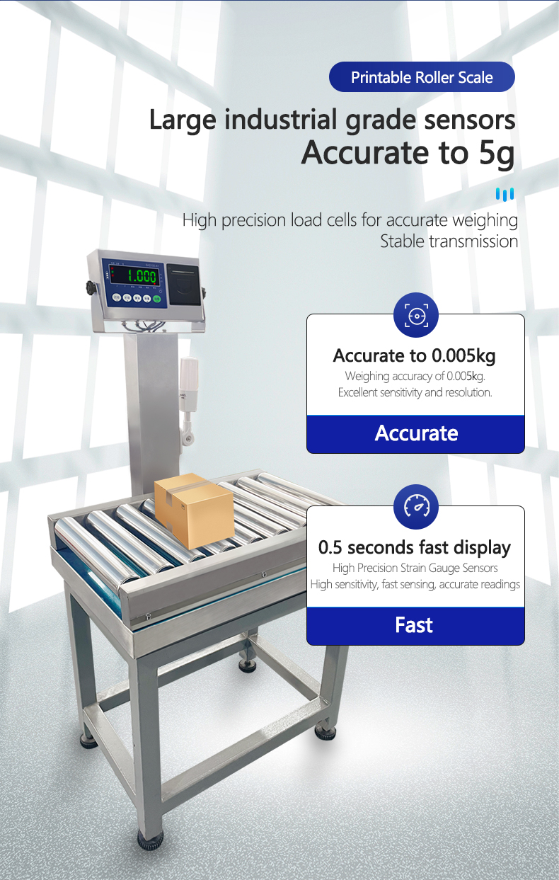 SOHE A1SP 500kg Packaging Detection Alarm Light LED Display and Customization Options