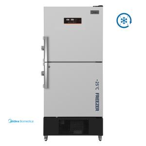 China MD-25L518 Coated Steel Internal Material Biomedical Upright Freezer 518L With Direct Cooling Feature wholesale