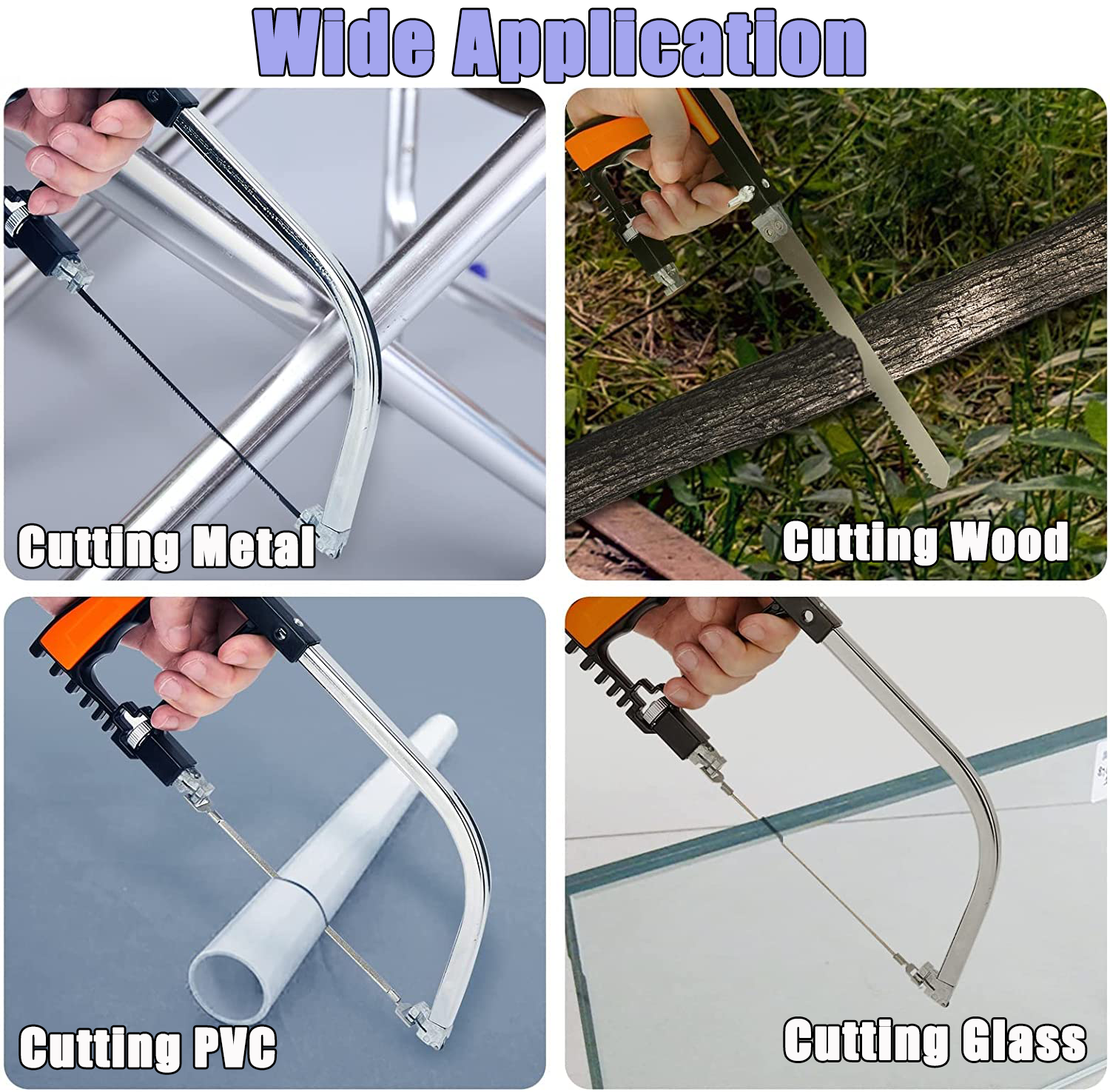7/12Pcs Multi Functional Mini Saw Steel Saw For Wood Plastic Water Pipe