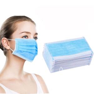 China Hypoallergenic Face Mask Surgical Disposable 3 Ply Non Irritating Economic wholesale