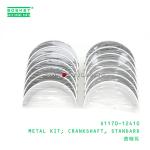 S1170-12410 E13C Hino Truck Parts Standard Crankshaft Metal Kit