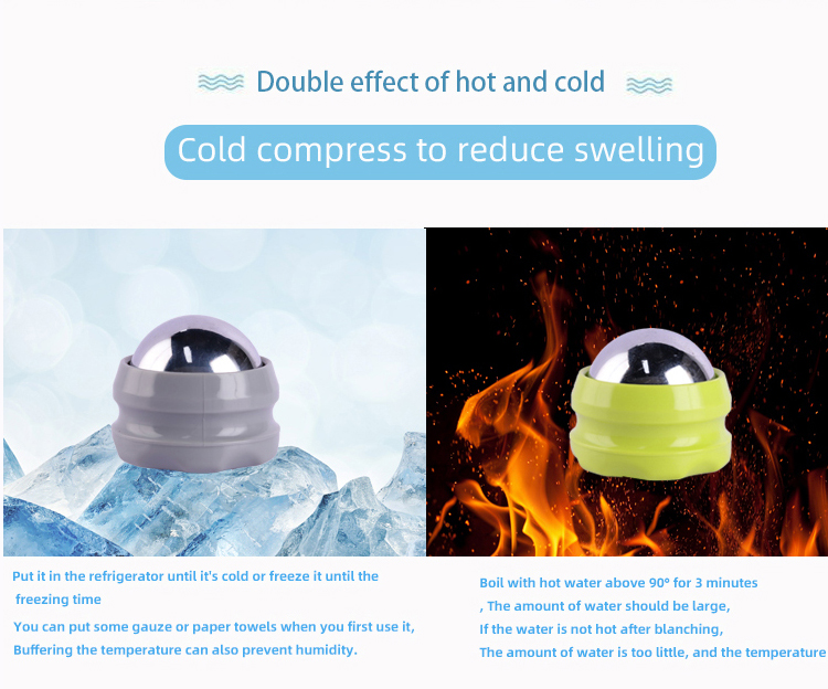 Fitness Cryosphere Cold Massage Roller Ball Customized Logo