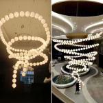 Postmodern Denmark Hotel Engineering Glass Lighting Clothing Store Cafe Showroom