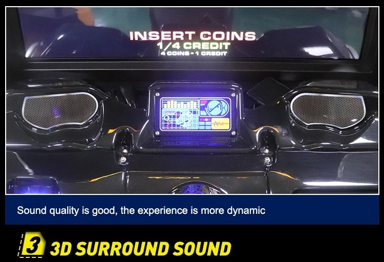 380W Electronic Racing Car Driving Arcade Machine Simulator For Game Center ​