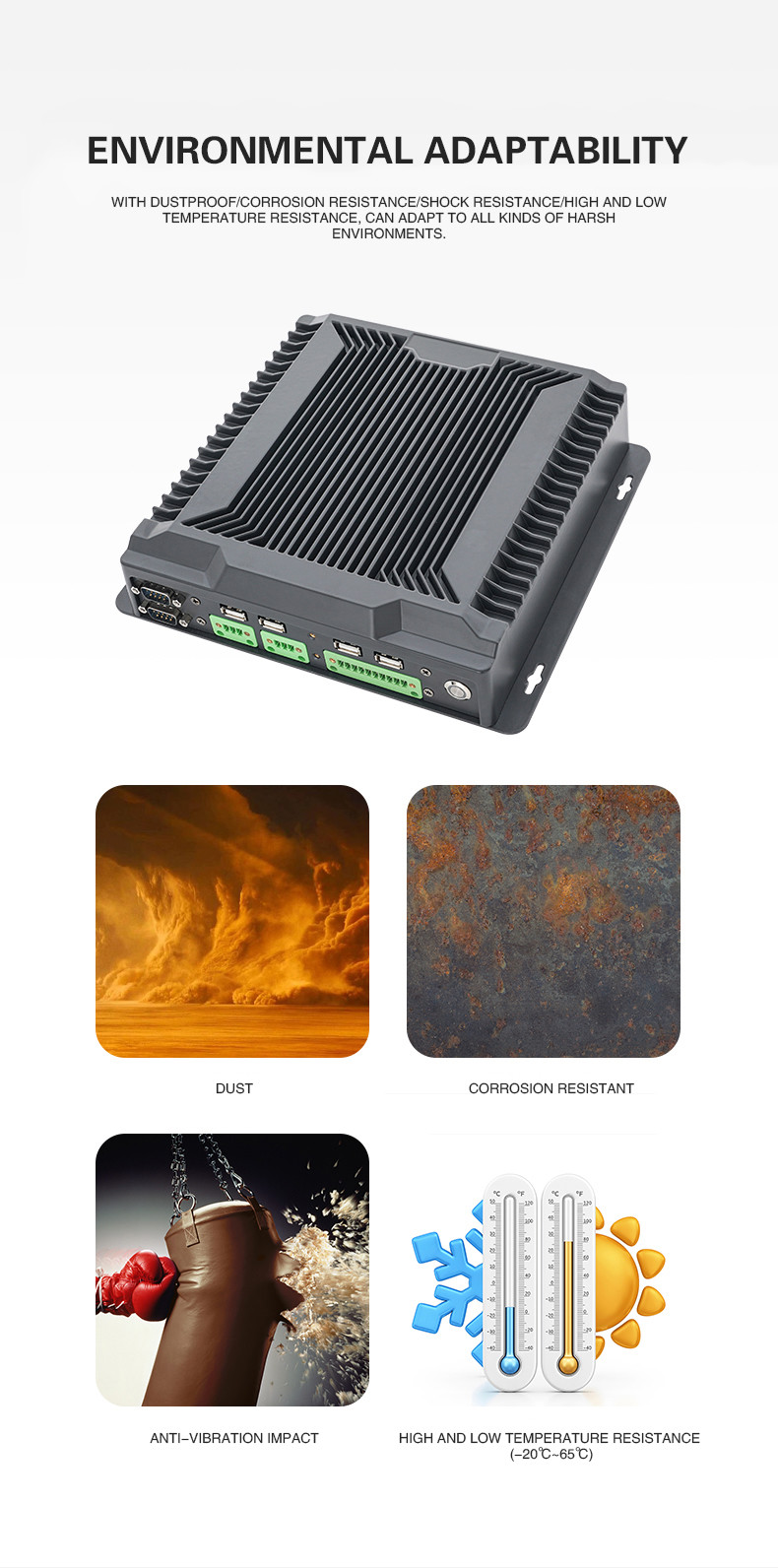 I5 Fanless Industrial PC