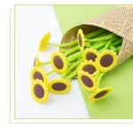 Cute Cartoon Sunflower Silicone Neutral Pen Student Stationery Swing Gift Pen