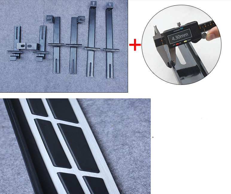 OEM Footboard for Hyundai IX25 2014+Car Side Step Bar