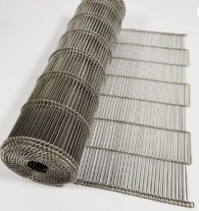 China Pizza Oven 316 Stainless Steel Wire Conveyor Food Mesh Belt For Baking wholesale