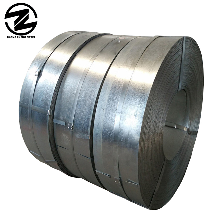 Metal Raw Materials Dx51d Hot Dipped Galvanized Steel Strip Coils with Z121-Z180 Coating and BIS Certificate