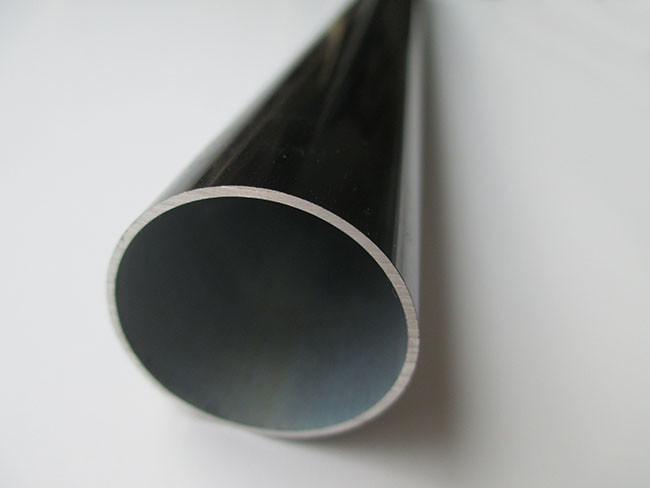 6063 - T5 Colorful Round Aluminum Tube Profiles For Telescopic Drying Rack