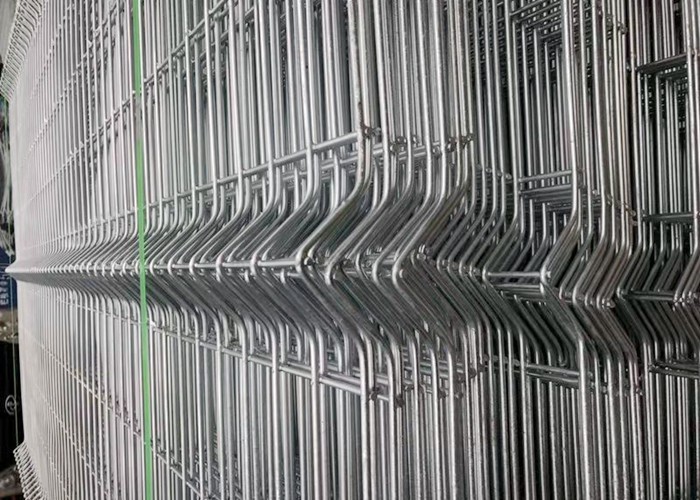 Anti Corrosion PVC Coating Wire Mesh Fencing , Welded Wire Garden Fencing For Safe