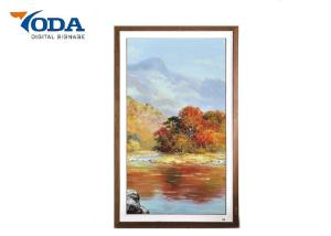 China Intelligent Wireless Picture Frame , Wooden Material Electronic Photo Album wholesale