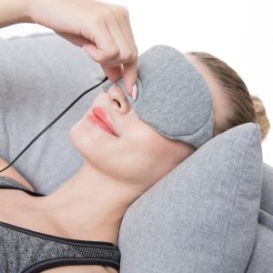 China Sleeping Magnetic Electric Heated Eye Mask For Dry Eyes Relieving Fatigue wholesale
