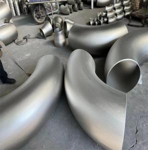 China Sch 80 En10253 Forged Pipe Fitting 90 Degree Bend High Pressure wholesale