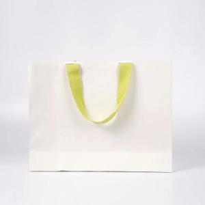 China White Varnishing Apparel Paper Bag 190gsm To 350gsm Jewelry Gift Pouches wholesale