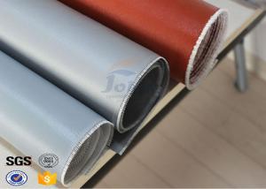 China 180 Degrees Flexible Ducting Colored Fiberglass Cloth With PVC Coated wholesale