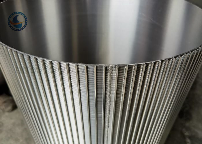 Thread Connection Reverse Wedge Wire Screen 0.5m-2.0m Height 0.1mm-10mm Slot Width