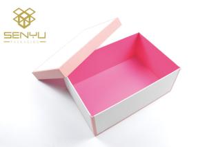 China Handcrafted Gift Box Packaging Custom Design 1200g Thick Cardboard Material wholesale