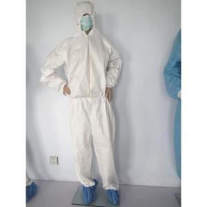 China Unisex Yellow White Isolation Hospital Ppe Gown Disposable wholesale