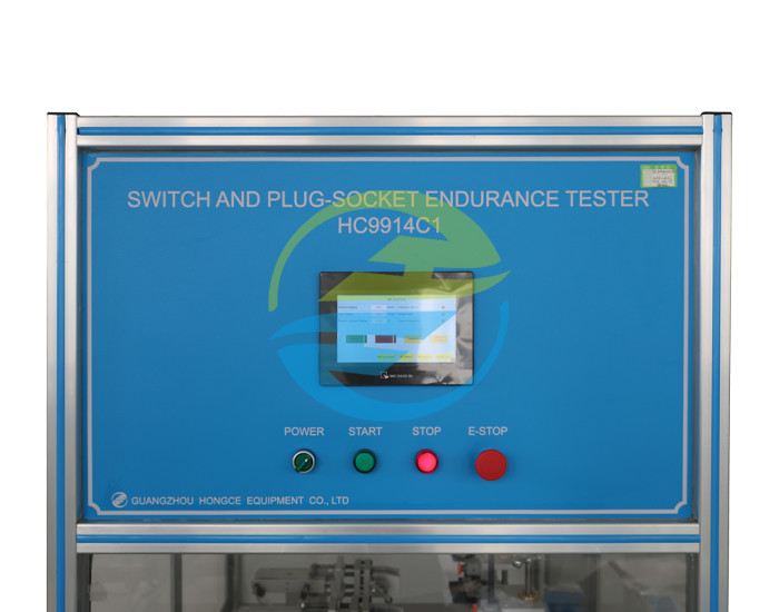 PLC Control System Switch Plug Socket Endurance Tester for Plug Socket Test Equipment