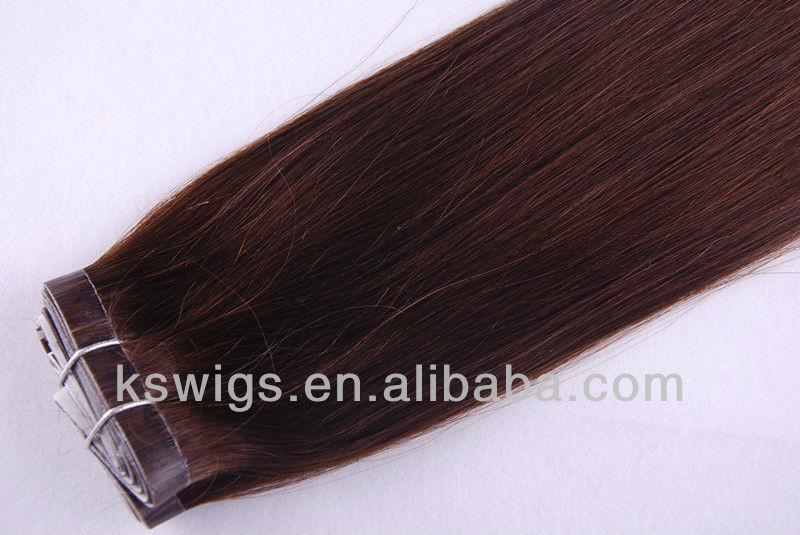 AAAA 100% High quality Russian human hair extension-tape hair, 20pcs/pk