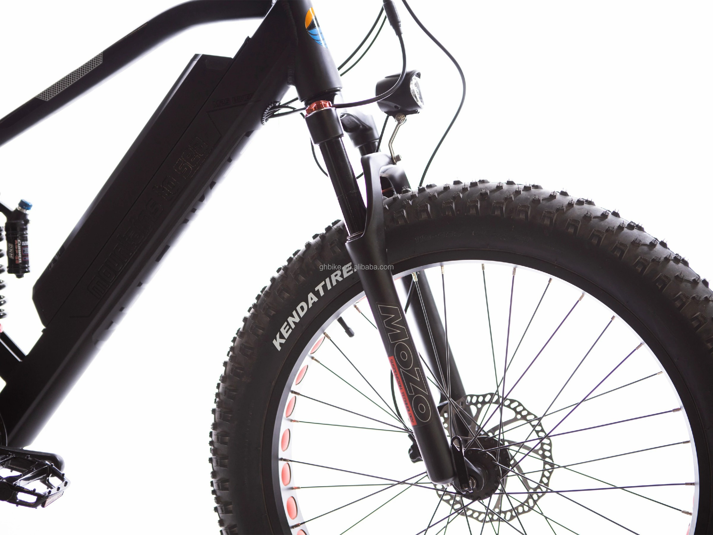 8 SPEED Gears 26inch 48V 17Ah Lithium Battery Electric Mountain Bike with 1000W Bafang Middle Motor