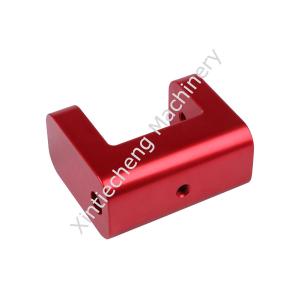 China Red CNC Medical Machined Parts Anodized Aluminum Turned Parts wholesale