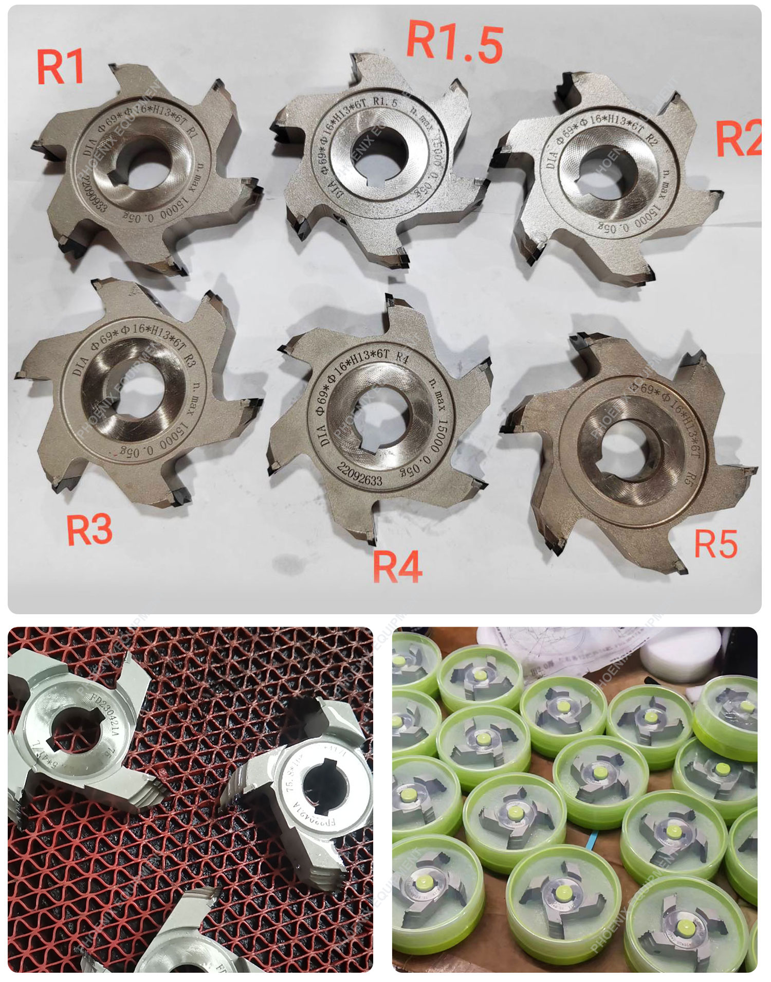 Automatic Edge Bander Corner Trimming Cutter Suitable for KDT Edge Banding Machine