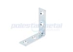 Zinc Plated Steel Construction Hardware , Heavy Duty Brackets Hardware