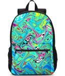 Large Capacity Waterproof Custom Printed Backpacks School For Teenagers
