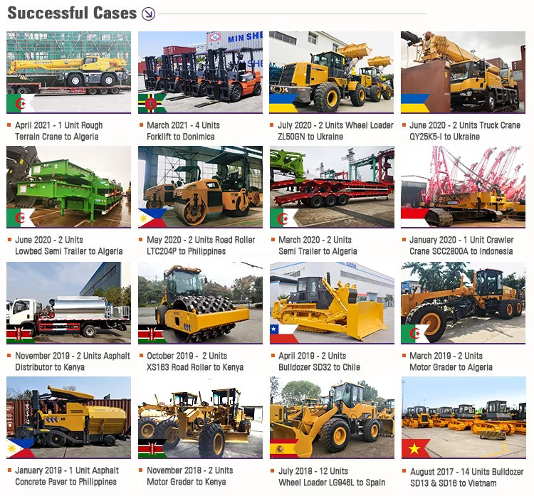 Crawler Type Combine Harvester Tractor